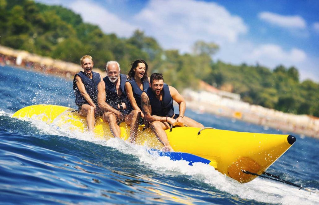 Banana Boat Rentals in Star Island BouYah Watersports